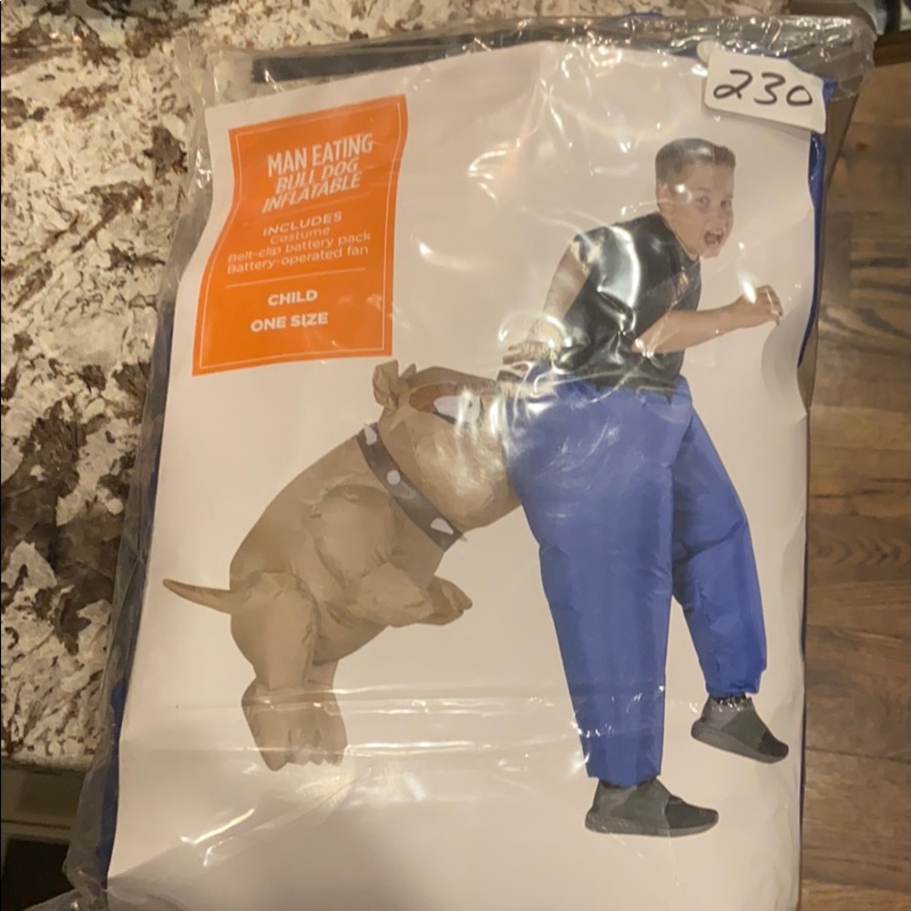 Halloween costume (CHILD size inflatable )